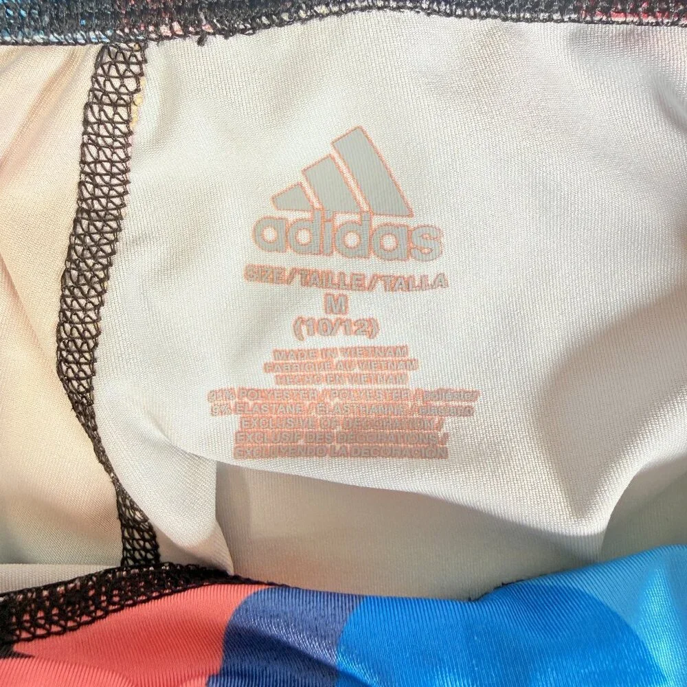 Adidas Kids Colorful Graphic Leggings size Medium‎ (10-12)